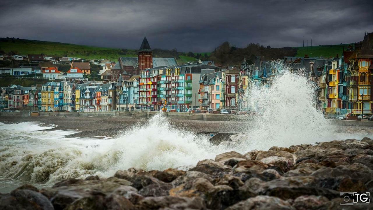La Falaise Mers-les-Bains Exterior foto